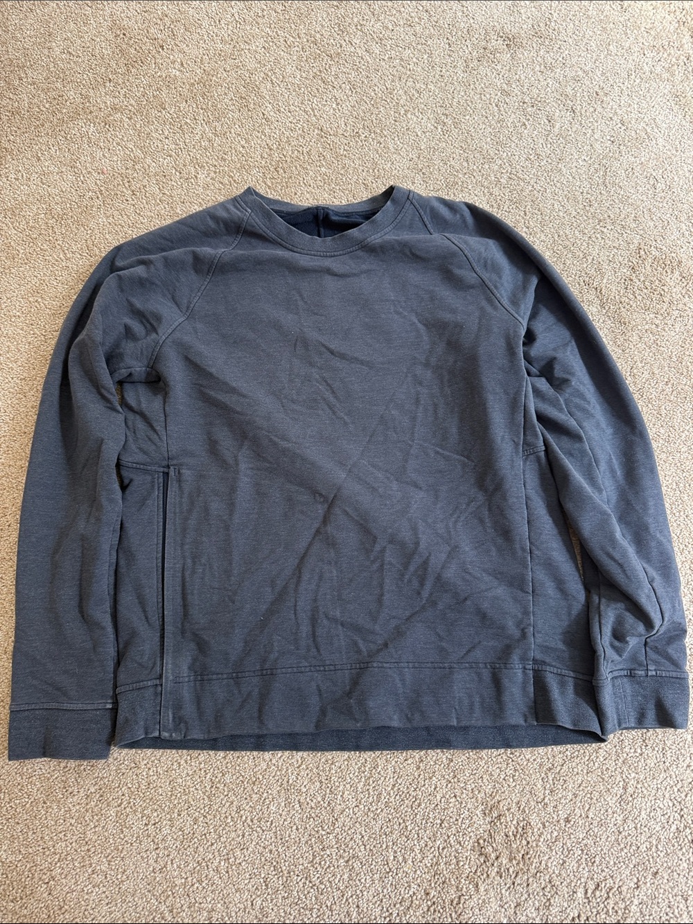Lululemon Blue Long Sleeve Sweatshirt Size L
